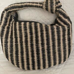 Stylish Black and Cream Mini Bag